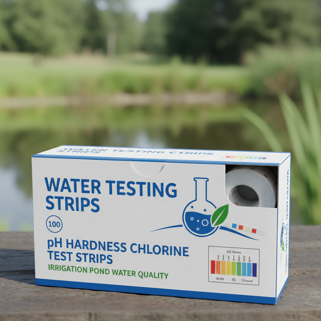 Water testing strips box of 100