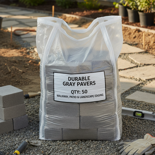 Concrete paver stones bag of 50