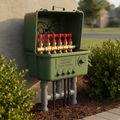 Manual irrigation valve control box weather resistant