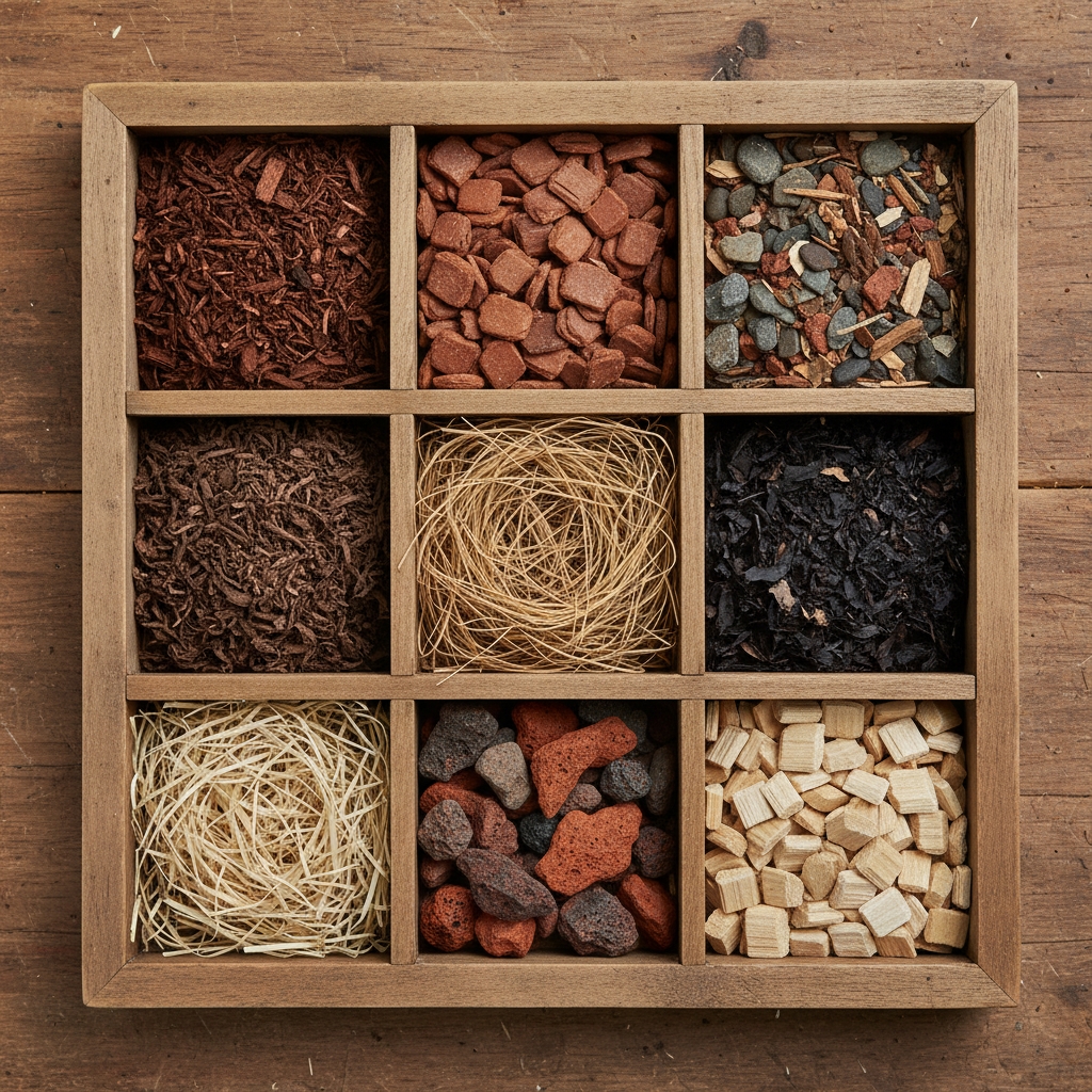 Assorted mulch sample kit